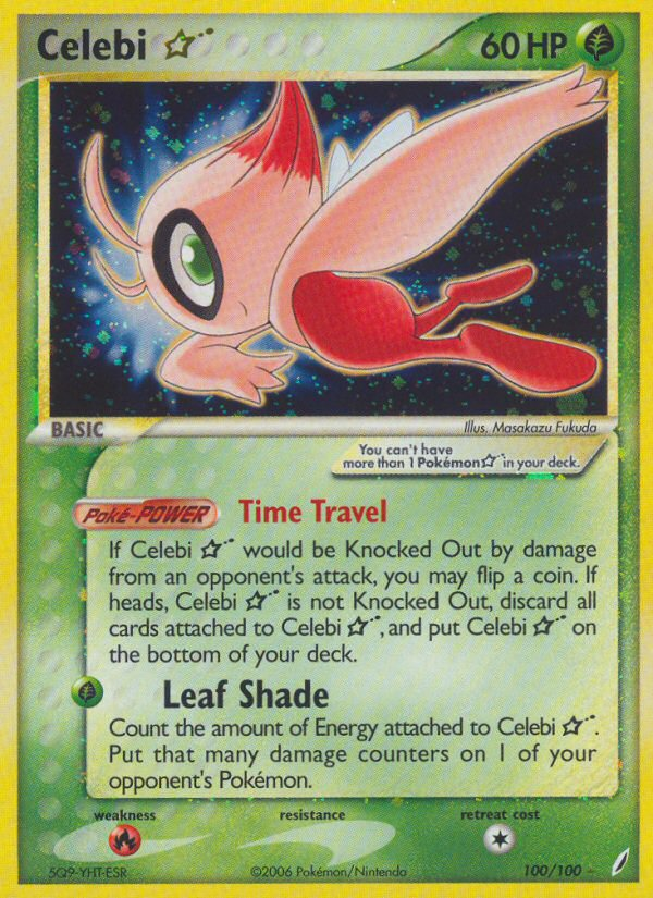 Celebi Star (100/100) [EX: Crystal Guardians] | Mega City Incorporated