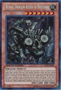 Redox, Dragon Ruler of Boulders [CT10-EN003] Secret Rare | Mega City Incorporated