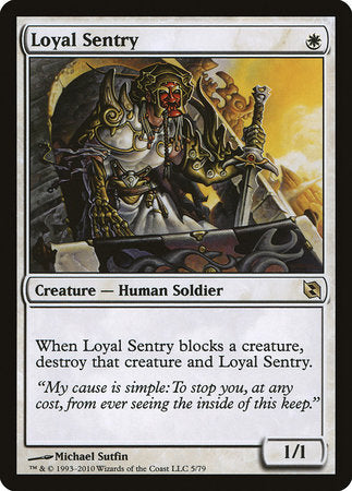 Loyal Sentry [Duel Decks: Elspeth vs. Tezzeret] | Mega City Incorporated