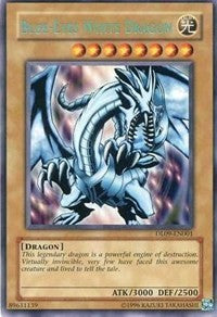 Blue-Eyes White Dragon (Blue) [DL09-EN001] Rare | Mega City Incorporated