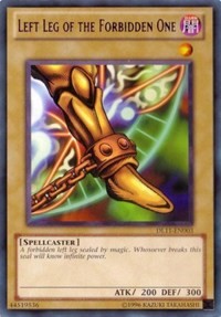 Left Leg of the Forbidden One (Red) [DL11-EN003] Rare | Mega City Incorporated