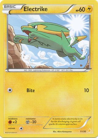 Electrike (11/30) [XY: Trainer Kit 3 - Pikachu Libre] | Mega City Incorporated