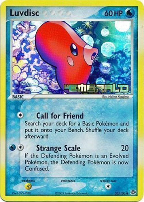 Luvdisc (53/106) (Stamped) [EX: Emerald] | Mega City Incorporated