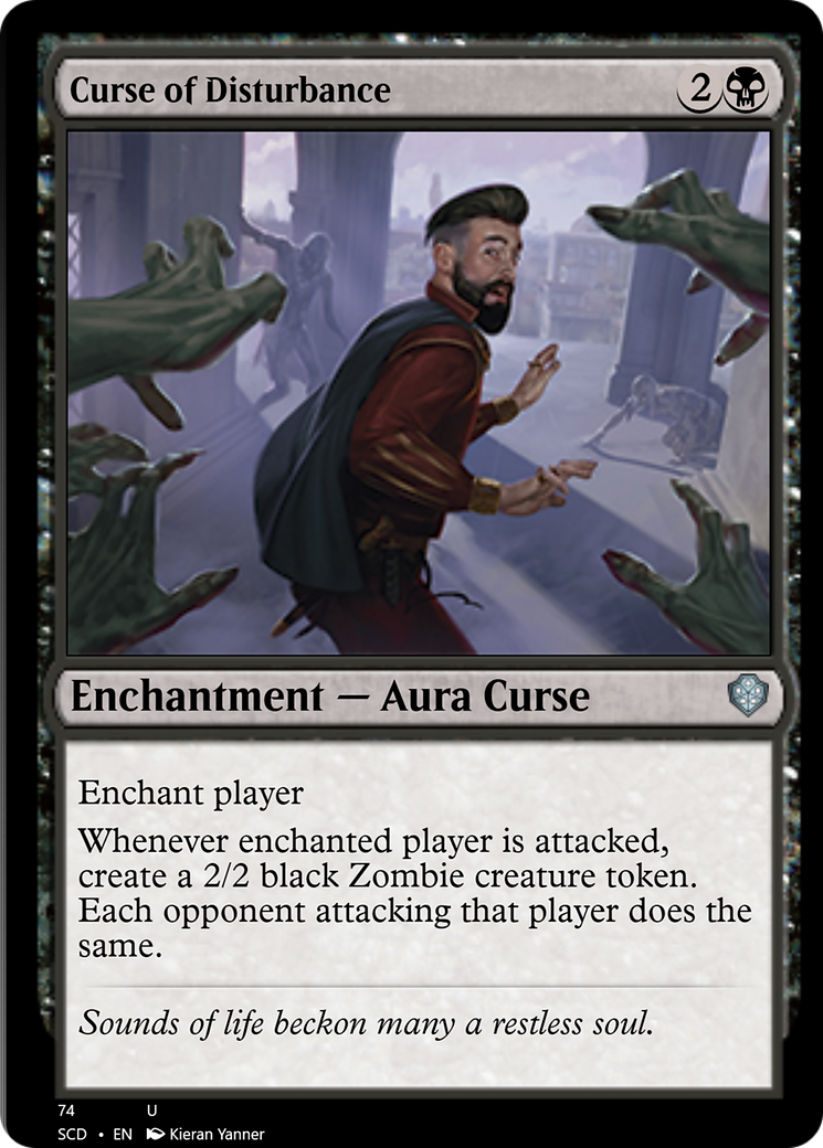 Curse of Disturbance [Starter Commander Decks] | Mega City Incorporated