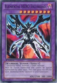 Elemental HERO Escuridao [SP13-EN046] Common | Mega City Incorporated