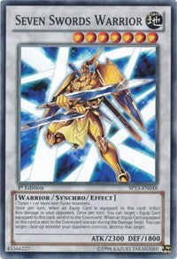 Seven Swords Warrior [SP13-EN048] Common | Mega City Incorporated