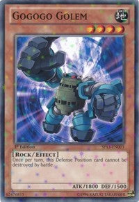 Gogogo Golem [SP13-EN003] Starfoil Rare | Mega City Incorporated