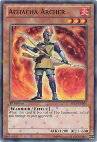 Achacha Archer [SP13-EN004] Starfoil Rare | Mega City Incorporated