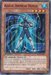 Aqua Armor Ninja [SP13-EN017] Starfoil Rare | Mega City Incorporated