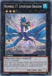 Number 17: Leviathan Dragon [SP13-EN023] Starfoil Rare | Mega City Incorporated