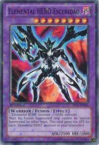 Elemental HERO Escuridao [SP13-EN046] Starfoil Rare | Mega City Incorporated