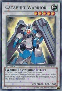 Catapult Warrior [SP13-EN049] Starfoil Rare | Mega City Incorporated