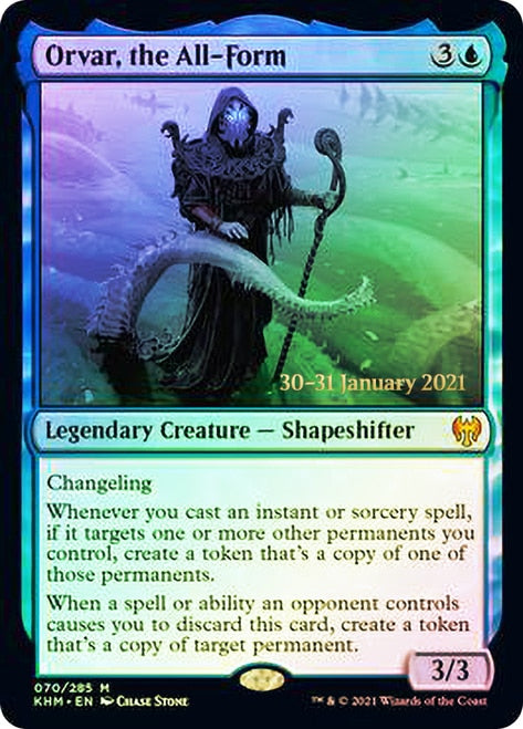 Orvar, the All-Form  [Kaldheim Prerelease Promos] | Mega City Incorporated