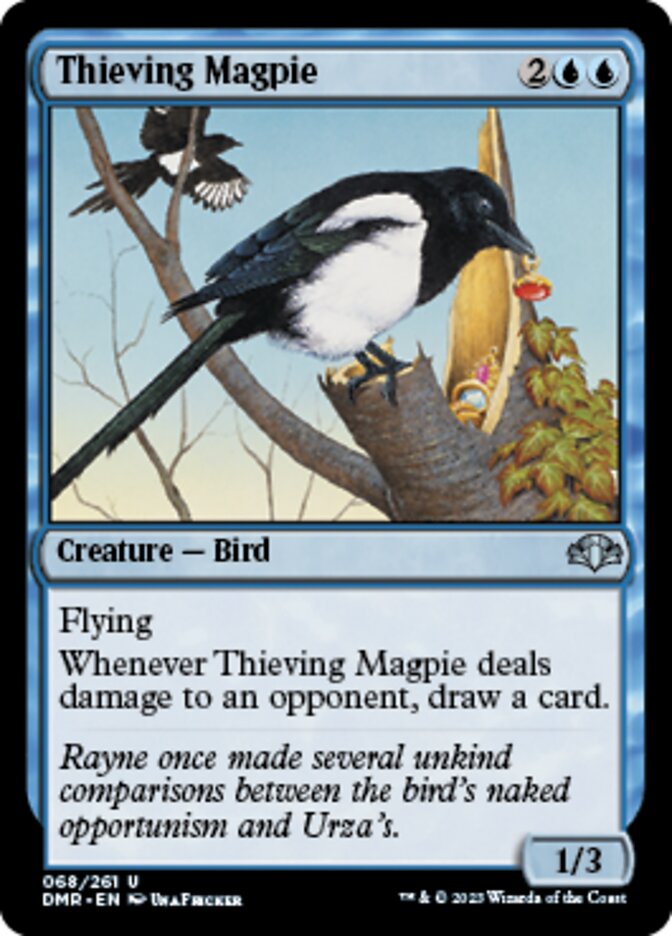 Thieving Magpie [Dominaria Remastered] | Mega City Incorporated