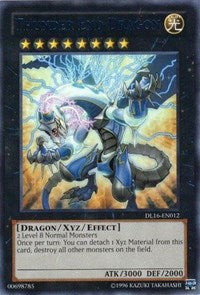 Thunder End Dragon (Blue) [DL16-EN012] Rare | Mega City Incorporated