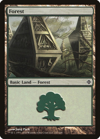 Forest (247) [Rise of the Eldrazi] | Mega City Incorporated