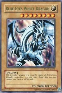 Blue-Eyes White Dragon (Green) [DL09-EN001] Rare | Mega City Incorporated