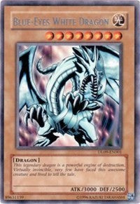 Blue-Eyes White Dragon (Silver) [DL09-EN001] Rare | Mega City Incorporated