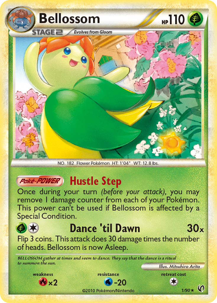 Bellossom (1/90) [HeartGold & SoulSilver: Undaunted] | Mega City Incorporated