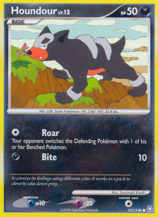 Houndour (103/146) [Diamond & Pearl: Legends Awakened] | Mega City Incorporated