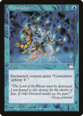 Mana Chains [Weatherlight] | Mega City Incorporated