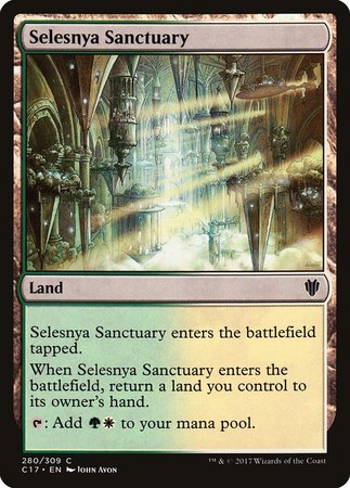 Selesnya Sanctuary [Commander 2017] | Mega City Incorporated