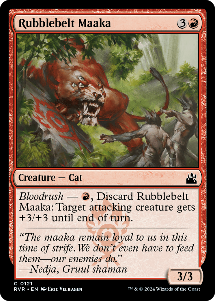 Rubblebelt Maaka [Ravnica Remastered] | Mega City Incorporated