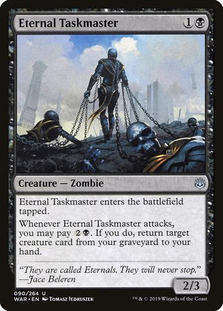 Eternal Taskmaster [War of the Spark] | Mega City Incorporated