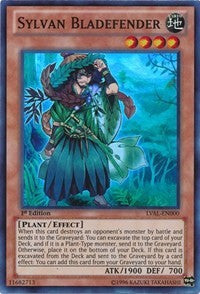 Sylvan Bladefender [LVAL-EN000] Super Rare | Mega City Incorporated