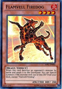 Flamvell Firedog [AP01-EN004] Super Rare | Mega City Incorporated