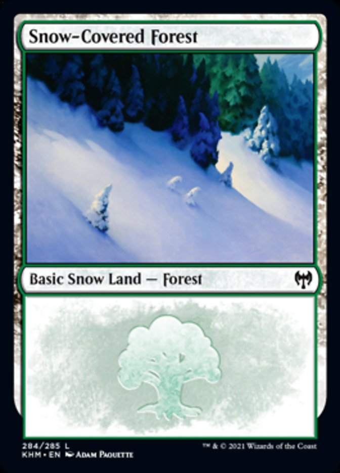 Snow-Covered Forest (284) [Kaldheim] | Mega City Incorporated