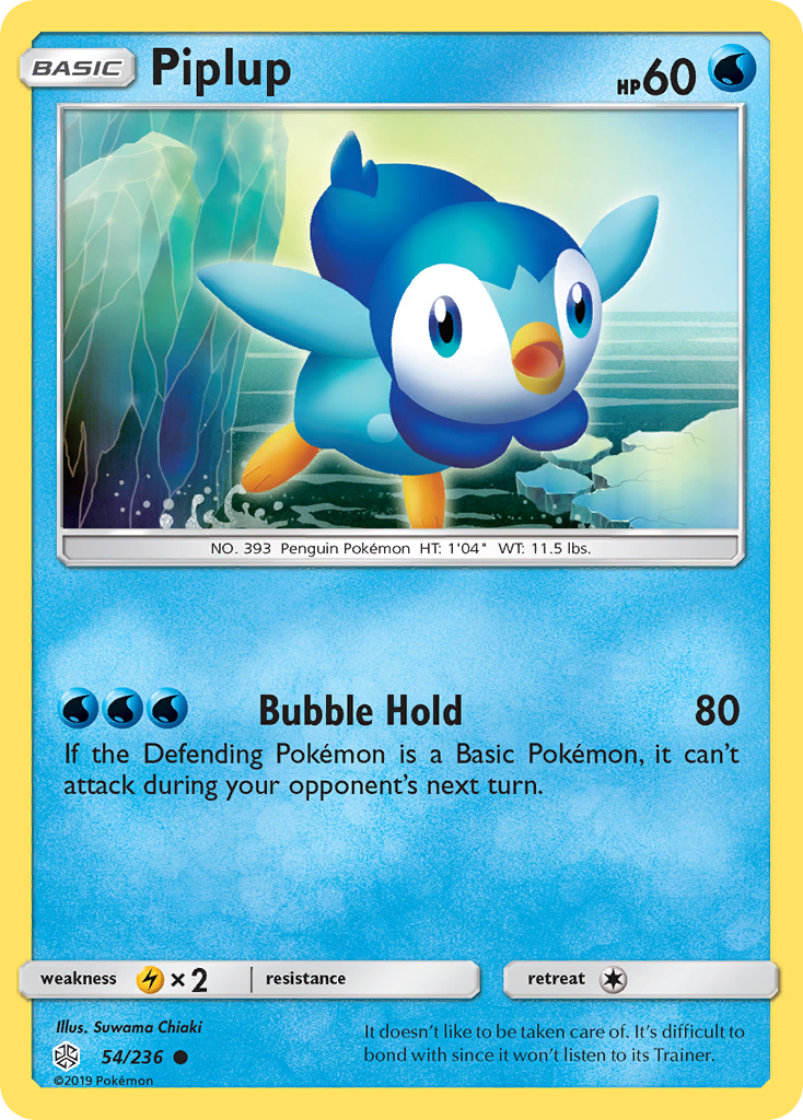 Piplup (54/236) [Sun & Moon: Cosmic Eclipse] | Mega City Incorporated