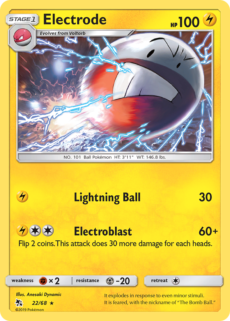 Electrode (22/68) [Sun & Moon: Hidden Fates] | Mega City Incorporated