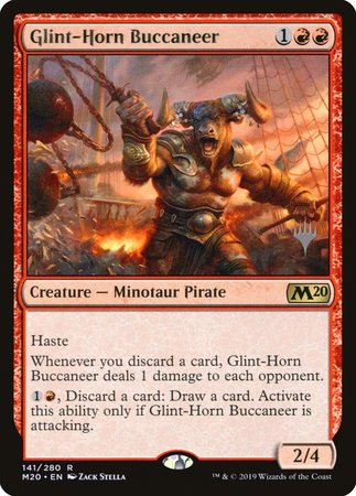 Glint-Horn Buccaneer [Core Set 2020 Promos] | Mega City Incorporated