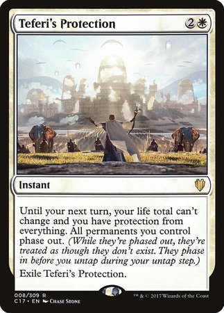 Teferi's Protection [Commander 2017] | Mega City Incorporated