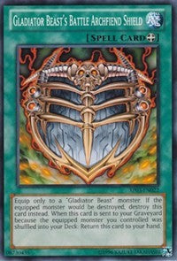 Gladiator Beast's Battle Archfiend Shield [AP03-EN022] Common | Mega City Incorporated