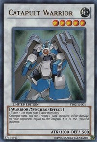 Catapult Warrior [YF02-EN001] Ultra Rare | Mega City Incorporated