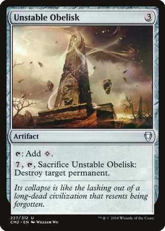 Unstable Obelisk [Commander Anthology Volume II] | Mega City Incorporated