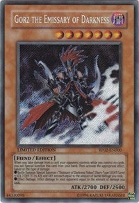 Gorz the Emissary of Darkness [RP02-EN000] Secret Rare | Mega City Incorporated