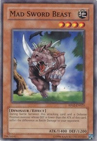 Mad Sword Beast [RP02-EN023] Common | Mega City Incorporated