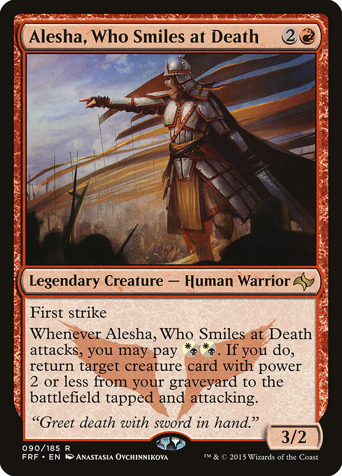 Alesha, Who Smiles at Death [Fate Reforged] | Mega City Incorporated