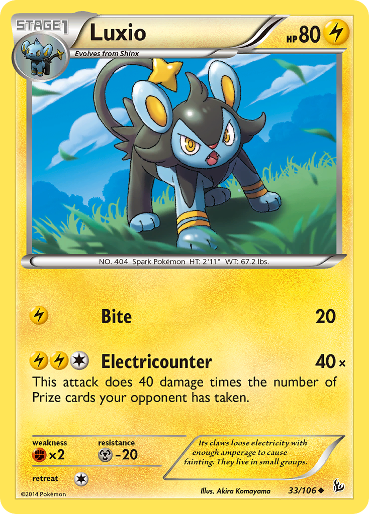 Luxio (33/106) [XY: Flashfire] | Mega City Incorporated