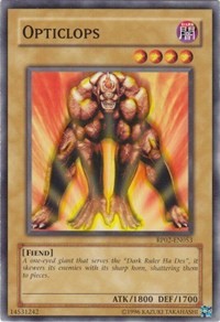 Opticlops [RP02-EN053] Common | Mega City Incorporated