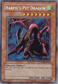 Harpie's Pet Dragon [RP02-EN093] Secret Rare | Mega City Incorporated