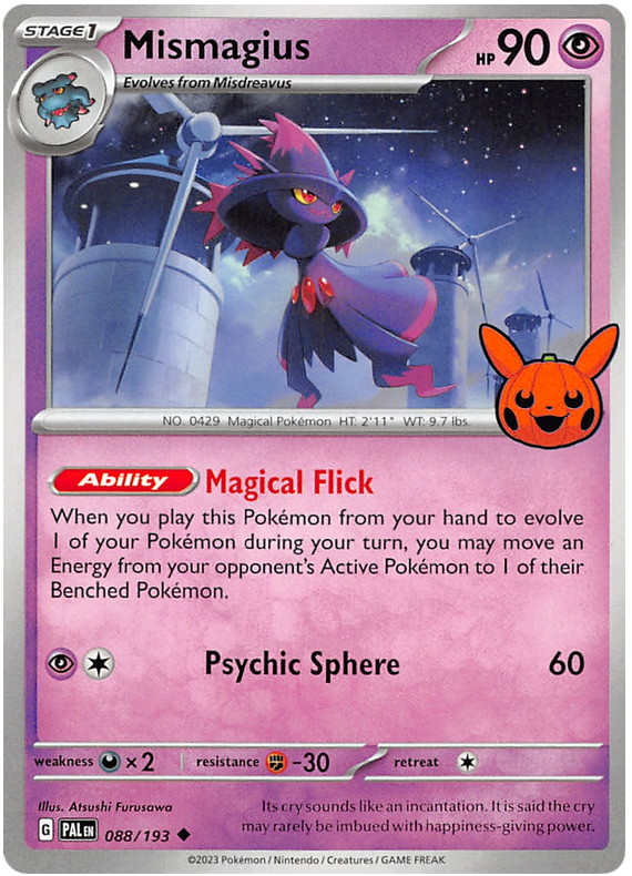 Mismagius (088/193) [Trick or Trade 2023] | Mega City Incorporated