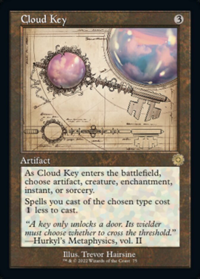 Cloud Key (Retro Schematic) [The Brothers' War Retro Artifacts] | Mega City Incorporated