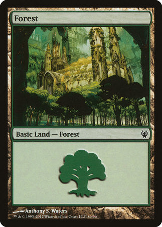 Forest (89) [Duel Decks: Izzet vs. Golgari] | Mega City Incorporated