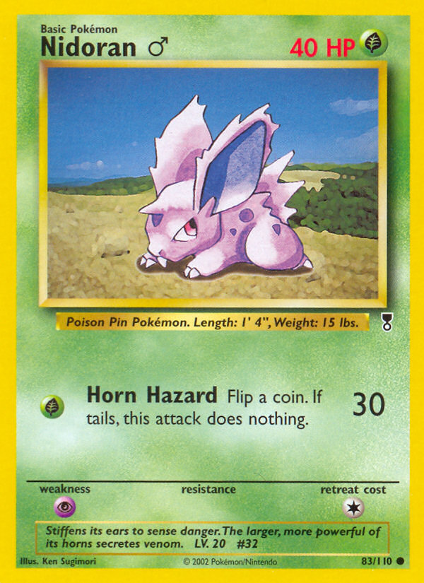 Nidoran (83/110) (Male) [Legendary Collection] | Mega City Incorporated