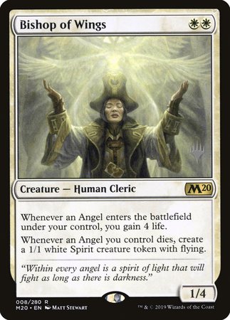 Bishop of Wings [Core Set 2020 Promos] | Mega City Incorporated