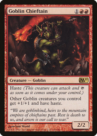 Goblin Chieftain [Magic 2011] | Mega City Incorporated